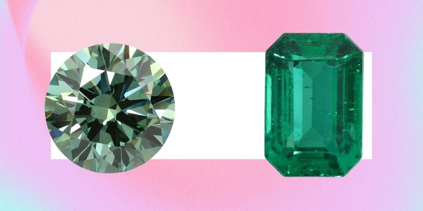 Diamant vert ou émeraude : Comparatif - Lauredi