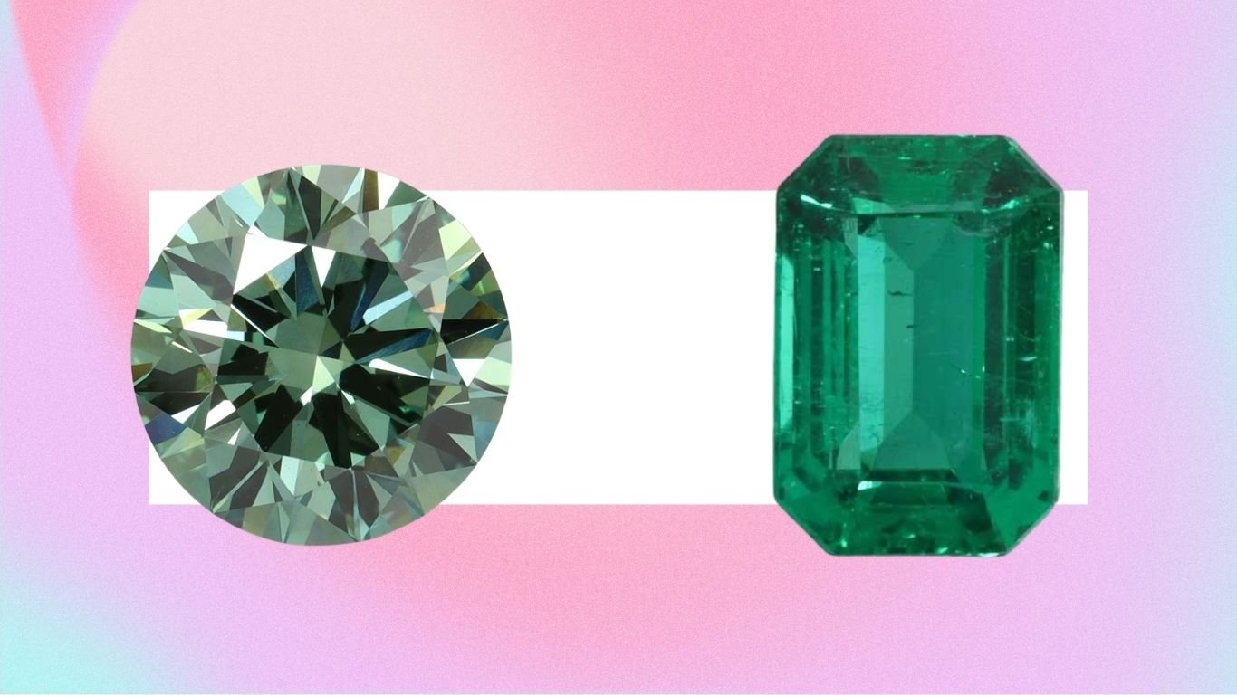 Diamant vert ou émeraude : Comparatif - Lauredi
