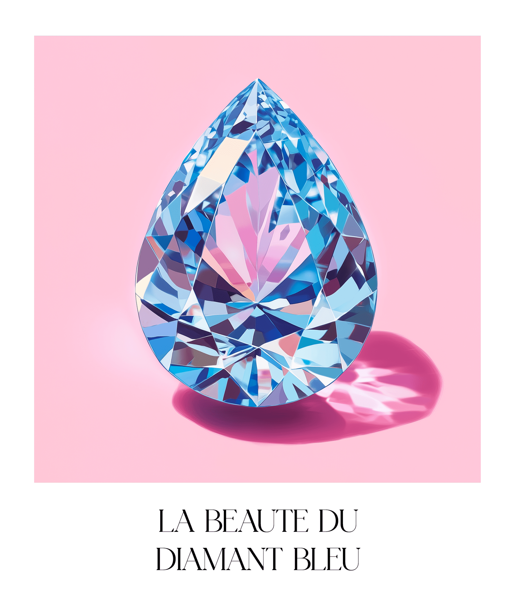 La beauté des diamants bleus - Lauredi