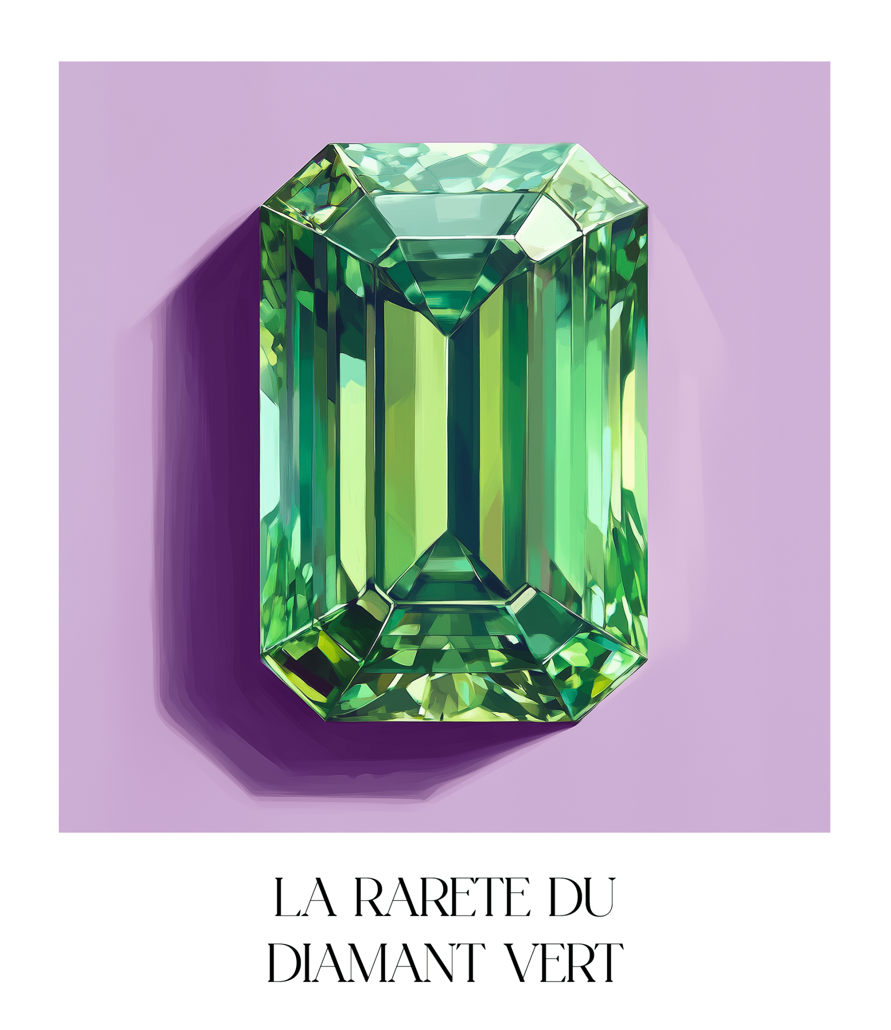 La rareté du diamant vert - Lauredi