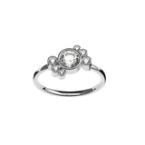 Bague Andrea diamant blanc - Lauredi