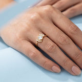 Bague Andrea diamant blanc - Lauredi