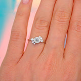 Bague Andrea diamant blanc - Lauredi