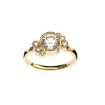 Bague Andrea diamant blanc - Lauredi