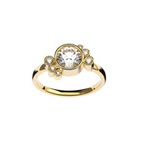 Bague Andrea diamant blanc - Lauredi