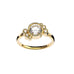 Bague Andrea en or recyclé 18 carats, diamant de laboratoire blanc – Lauredi