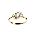 Bague Andrea diamant blanc - Lauredi
