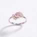 Bague Andrea diamant rose - Lauredi