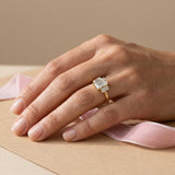 Bague Christine diamant blanc - Lauredi