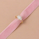 Bague Christine diamant blanc - Lauredi