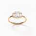 Bague Christine diamant blanc - Lauredi