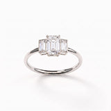 Bague Christine diamant blanc - Lauredi