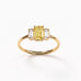 Bague Christine diamant jaune - Lauredi