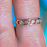 Bague Faubourg 1925 Baby - Diamant Brilliant Blanc, Or Blanc/Jaune 18 carats - Lauredi