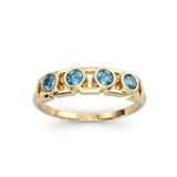 Bague Faubourg 1925 Baby - Diamant Brilliant Bleu - Lauredi