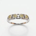 Bague Faubourg 1925 Baby - Diamant Brilliant Jaune - Lauredi