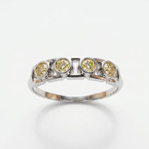 Bague Faubourg 1925 Baby - Diamant Brilliant Jaune - Lauredi