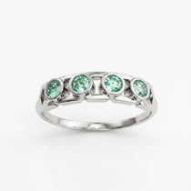 Bague Faubourg 1925 Baby - Diamant Brilliant Vert - Lauredi