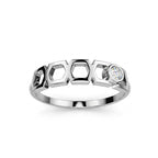 Anillo Faubourg 1925 en oro reciclado de 18 quilates con diamante de laboratorio talla brillante blanco – Lauredi