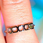 Bague Faubourg 1925 Baby One - Diamant Brilliant Jaune, Or Blanc/Jaune 18 carats - Lauredi