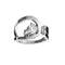 Bague Loop Diamant Poire - Lauredi