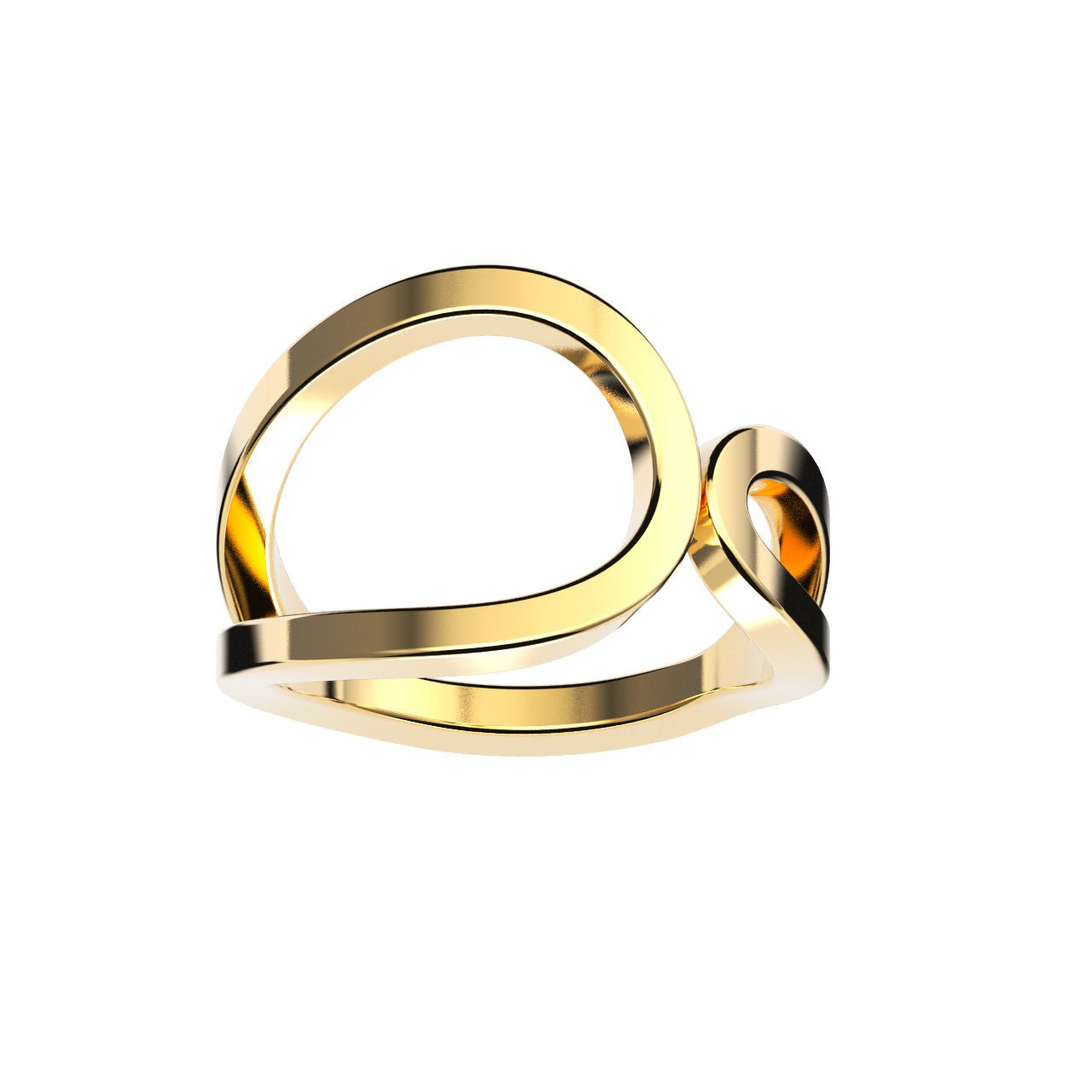 Loop Ring 18-karat gold