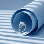 Bague Mme La Marquise diamant marquise blanc - Lauredi