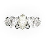 Bague Mme La Marquise Diamant Marquise Blanc, Or 18 carats - Lauredi