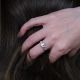 Bague Mme La Marquise Diamant Marquise Jaune, Or 18 carats - Lauredi