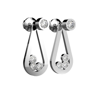 Boucles d'oreilles  Loop trio - Lauredi