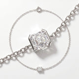 Pulsera Faubourg 1925 en oro reciclado de 18 quilates con diamante de laboratorio talla Asscher blanco – Lauredi