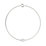 Bracelet Baby Faubourg 1925 - Diamant Asscher Blanc, Or Blanc/Jaune 18 carats - Lauredi