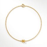 Pulsera Faubourg 1925 en oro reciclado de 18 quilates con diamante de laboratorio talla Asscher amarillo – Lauredi