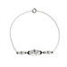 Bracelet Mme La Marquise en or recyclé 18 carats, diamant de laboratoire taille marquise blanc – Lauredi