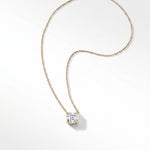 Collar Faubourg 1925 en oro reciclado de 18 quilates con diamante de laboratorio talla Asscher blanco – Lauredi