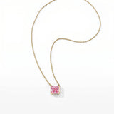 Collier Faubourg 1925 - Diamant Asscher Rose - Lauredi