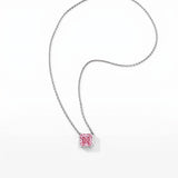 Collier Faubourg 1925 - Diamant Asscher Rose - Lauredi