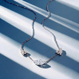Collier Mme La Marquise diamant marquise blanc - Lauredi