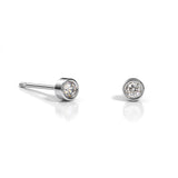 Puces Loop Diamants Brilliant - Lauredi