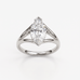 Solitaire Mme La Marquise Diamant Marquise Blanc - Lauredi